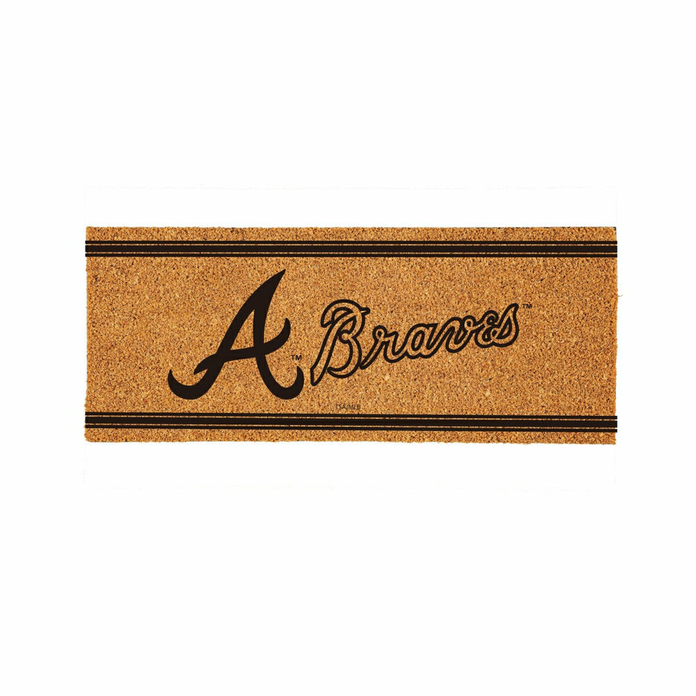Atlanta Braves Extra Large One Color Coir Mat, 60"x24", MLB