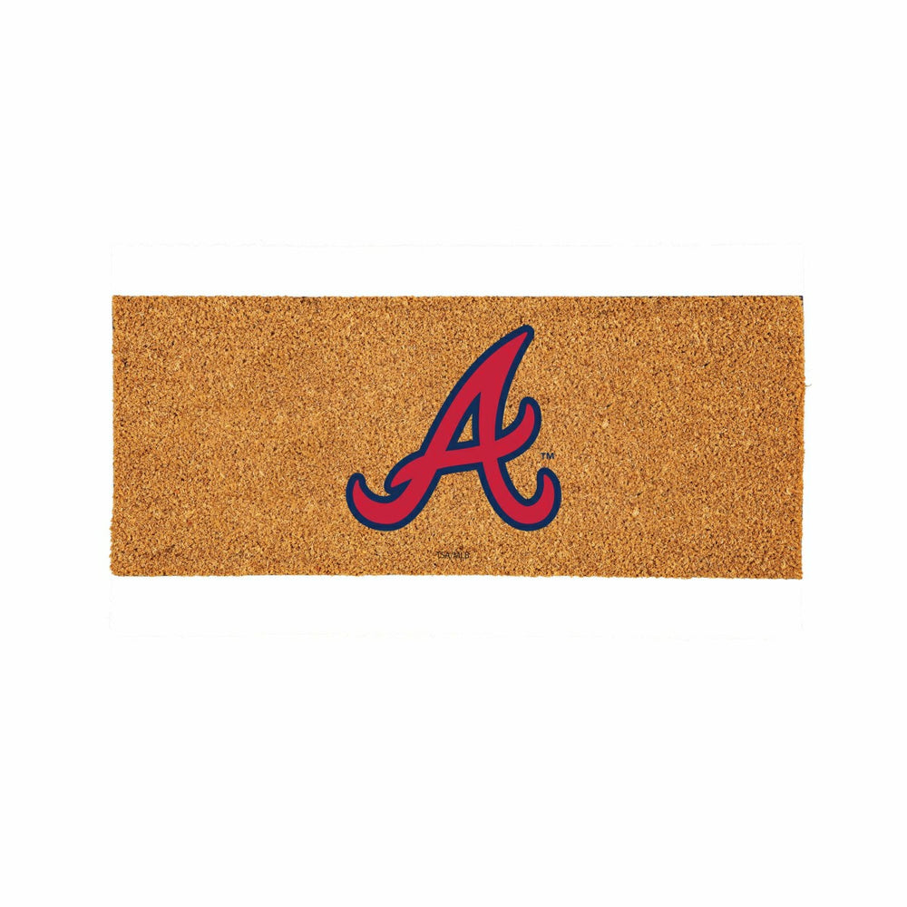 Atlanta Braves Extra Large Full Color Coir Mat, 60"x24", MLB