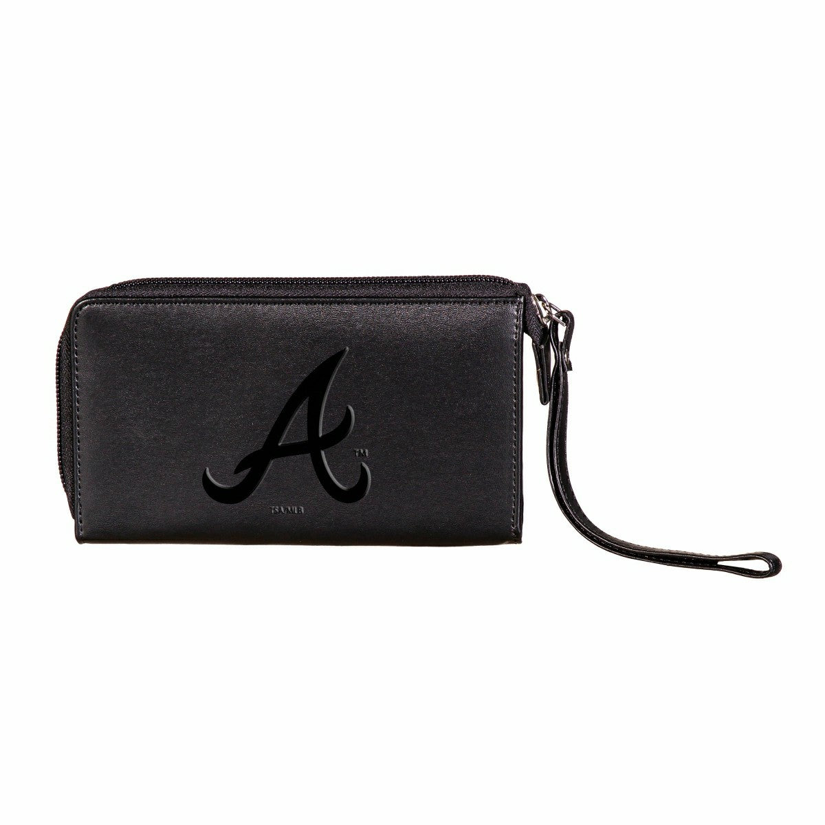 Atlanta Braves Wristlet Wallet Black, MLB, Home
