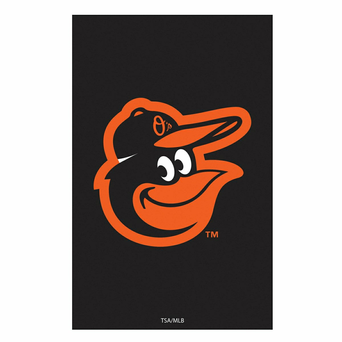 Baltimore Orioles Appliqué House Flag, MLB, Home