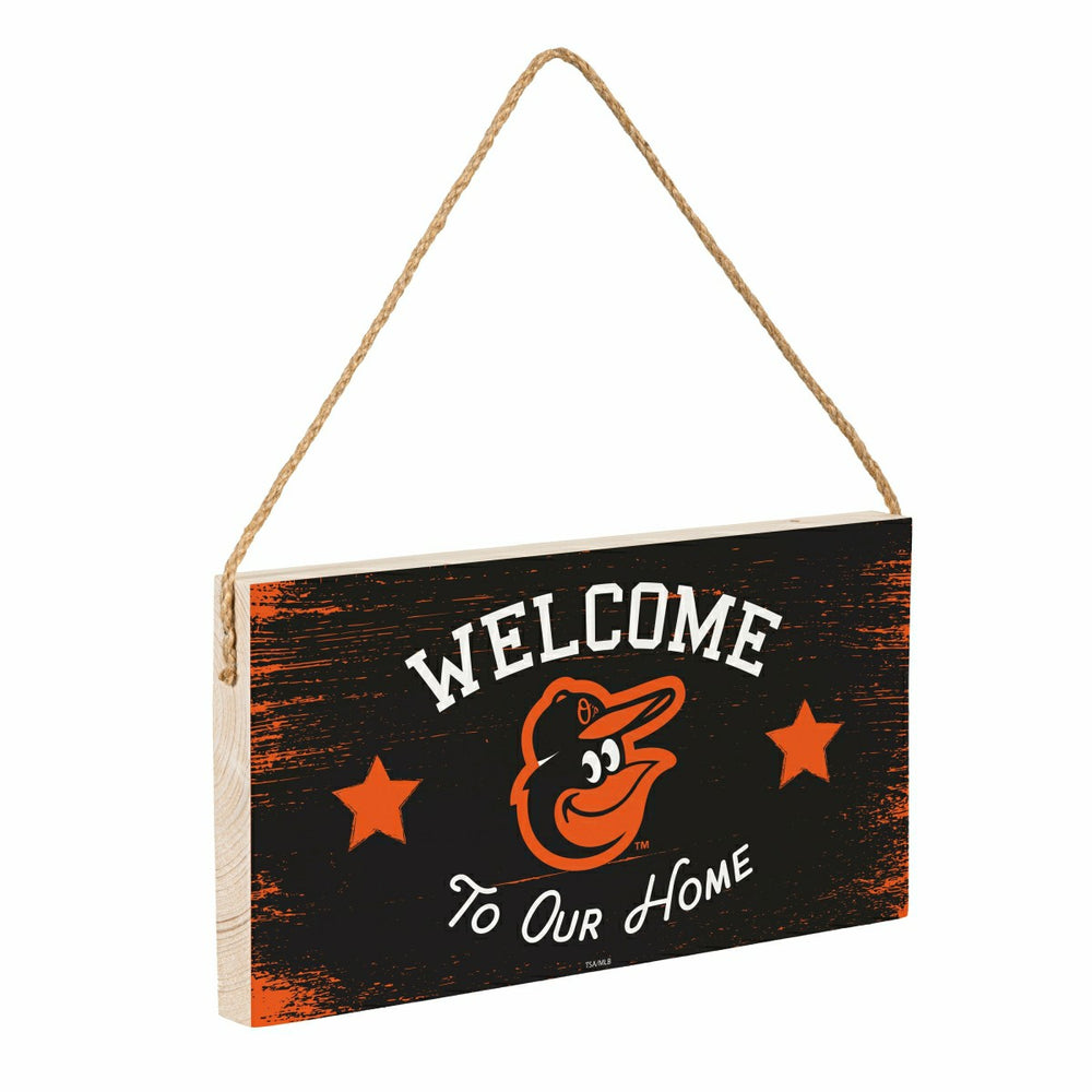 Baltimore Orioles Wood Wall Sign, 6x11, MLB, Home