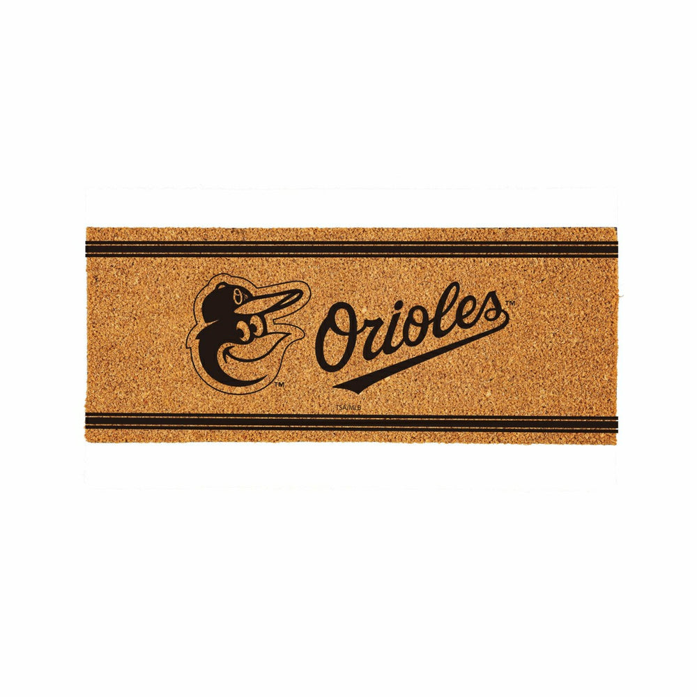 Baltimore Orioles Extra Large One Color Coir Mat, 60"x24", MLB