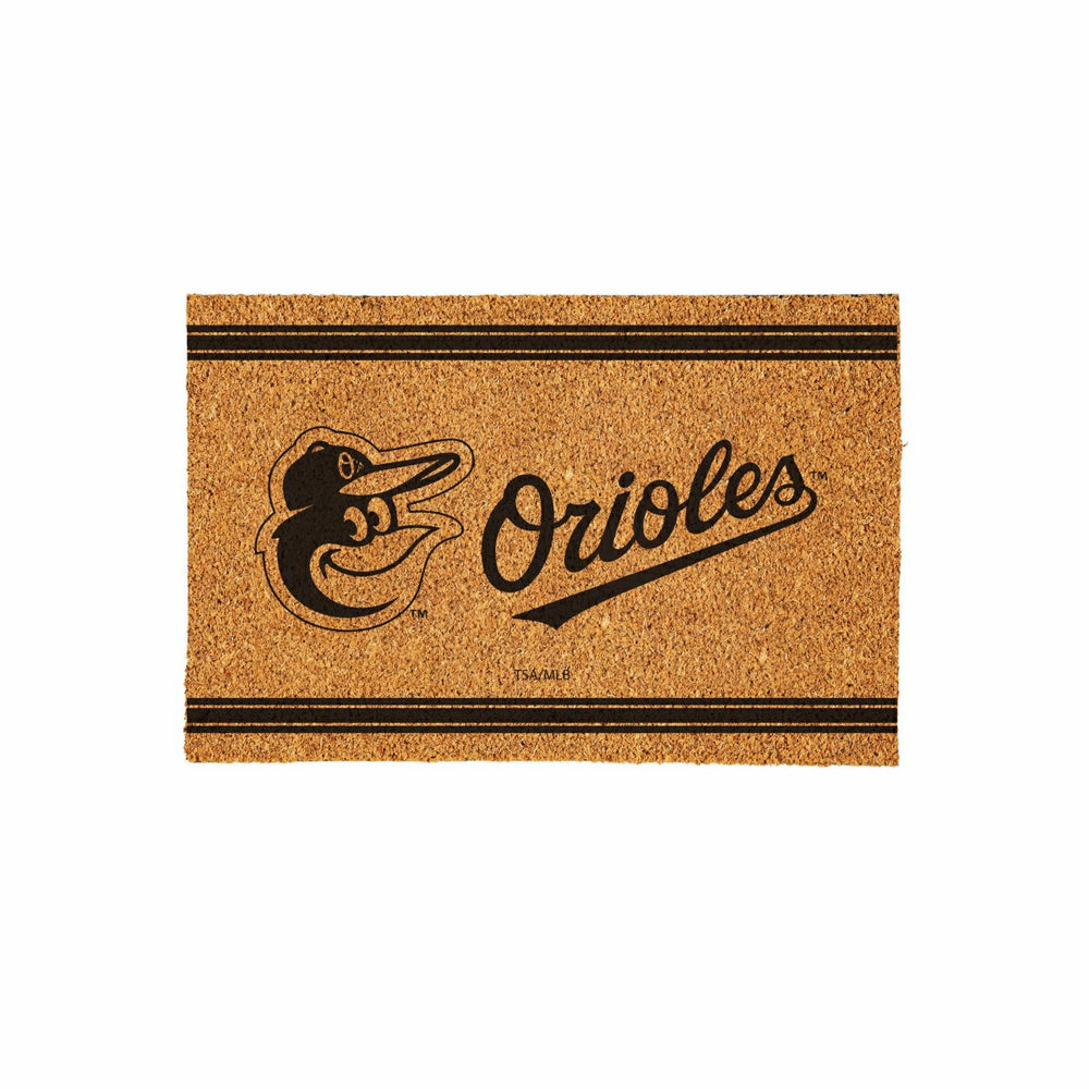 Baltimore Orioles Large One Color Coir Mat, 36"x24", MLB