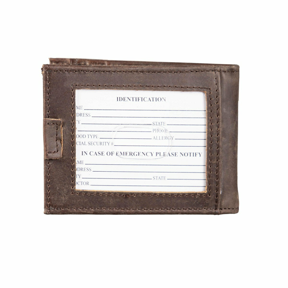 Baltimore Orioles Front Pocket Wallet w/ RFID Blocking Brown, MLB, Home