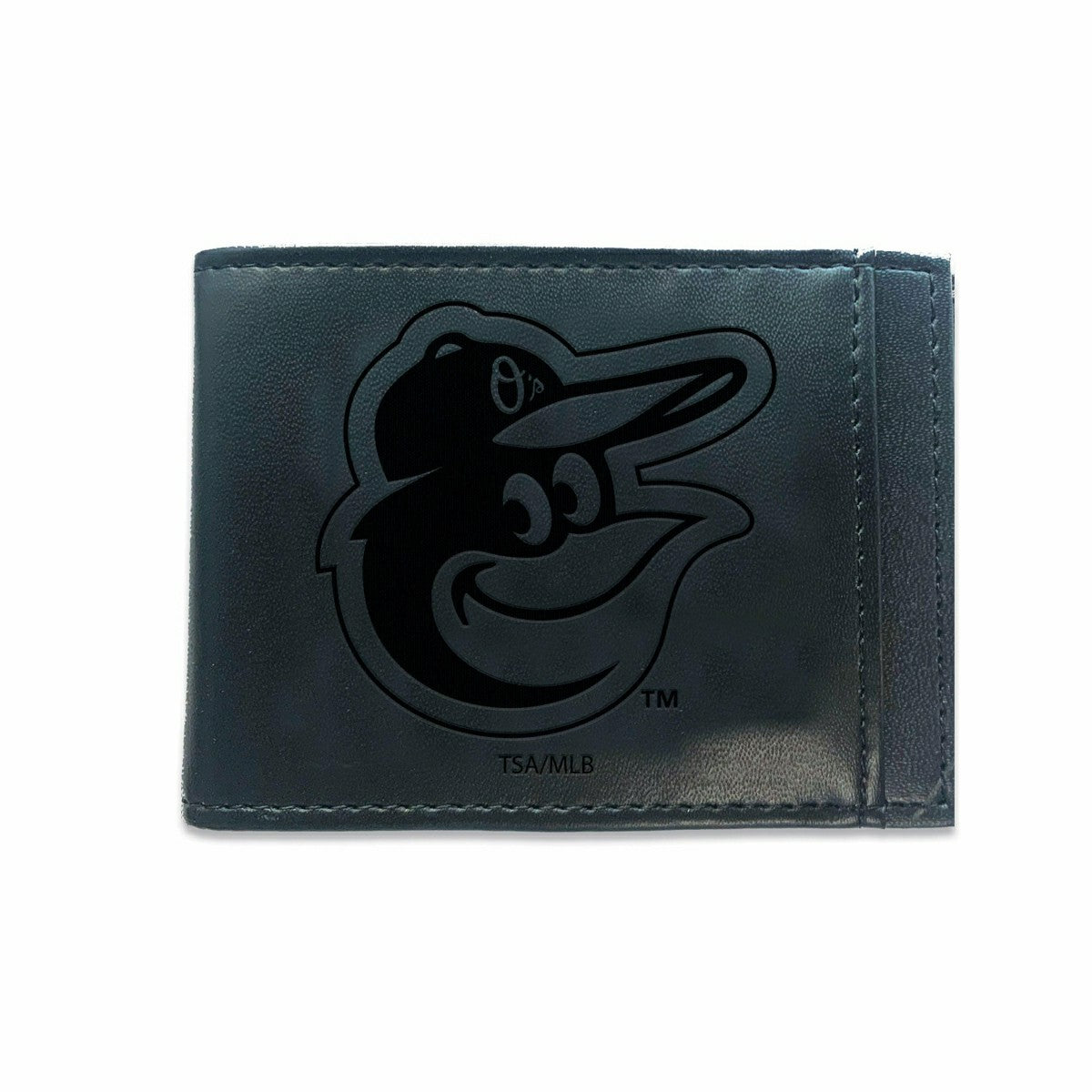 Baltimore Orioles Front Pocket Wallet w/ RFID Blocking Black, MLB, Home