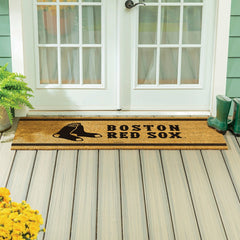 Boston Red Sox Extra Large One Color Coir Mat, 60"x24", MLB