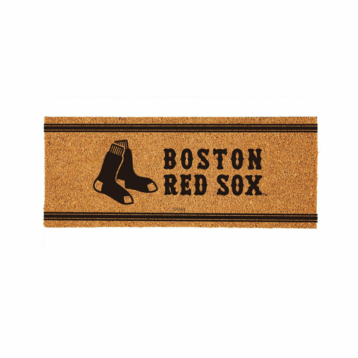 Boston Red Sox Extra Large One Color Coir Mat, 60"x24", MLB