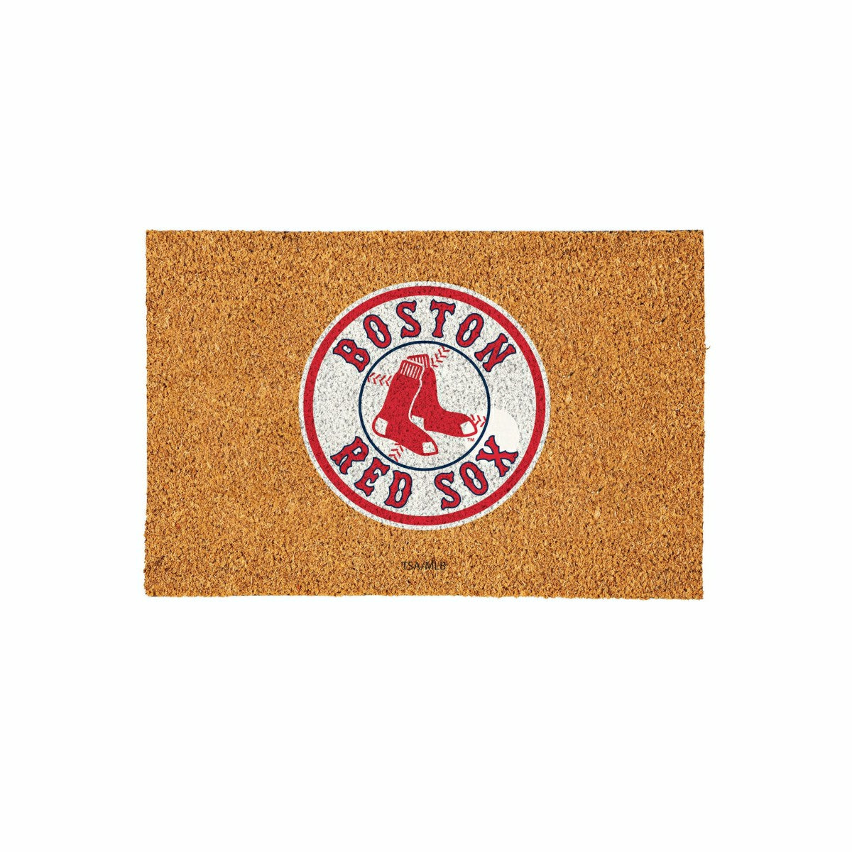Boston Red Sox Large Full Color Coir Mat, 36"x24", MLB