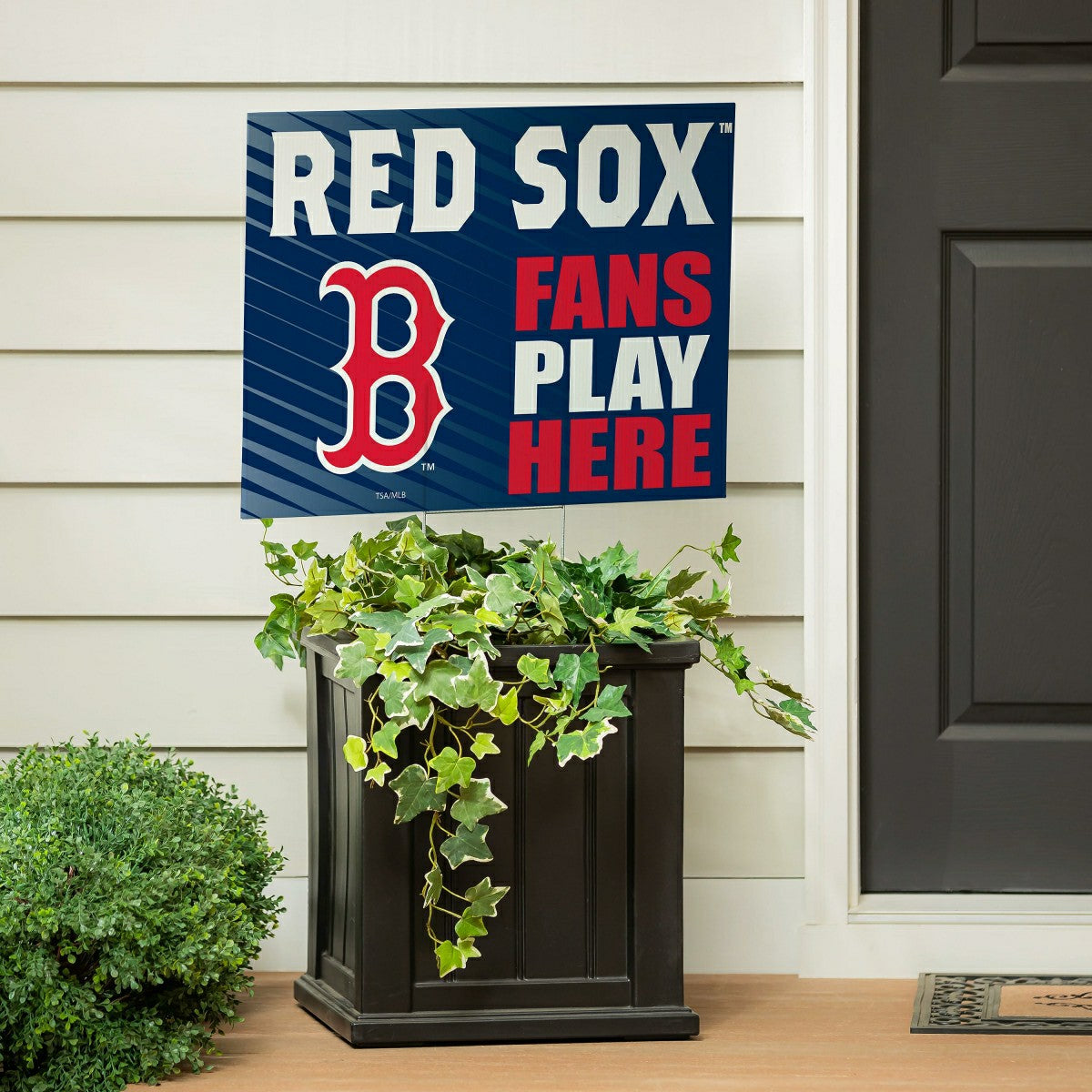 Boston Red Sox Coroplast Yard Sign "Fans Play Here", MLB, Home