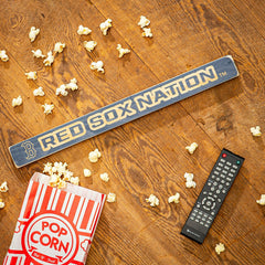 Boston Red Sox Engraved Wood Sign, 1.5" x 18", MLB, Home