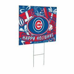 Chicago Cubs Yard Sign, Holiday, MLB, Home