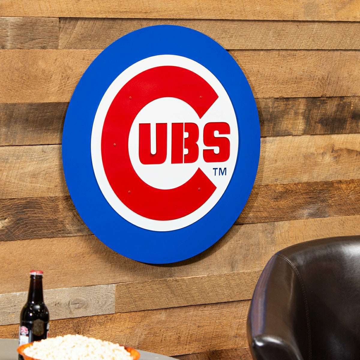 Chicago Cubs Premier Metal Wall Art, MLB, Home