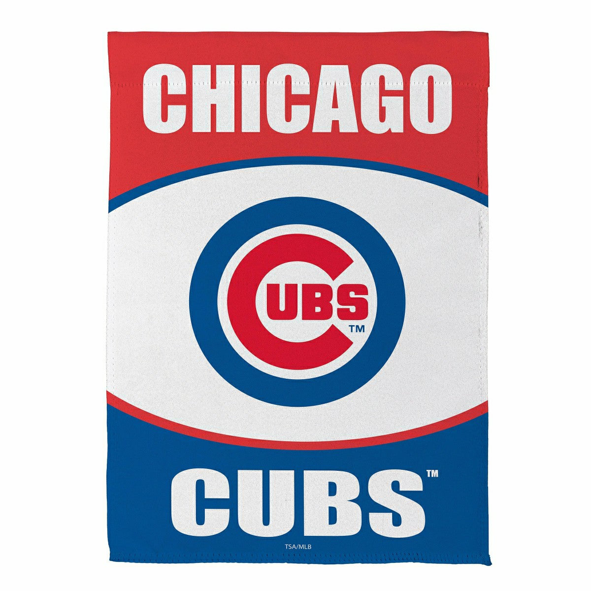 Chicago Cubs Suede Garden Flag, MLB, Home