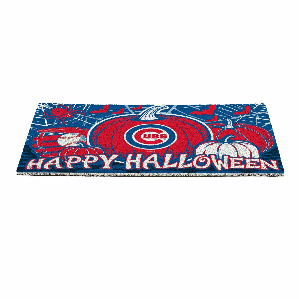 Chicago Cubs Halloween PVC Mat, 28"x16", MLB