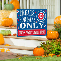 Chicago Cubs Yard Sign, Halloween Treats for Fans, MLB, Home