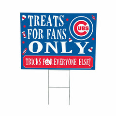 Chicago Cubs Yard Sign, Halloween Treats for Fans, MLB, Home