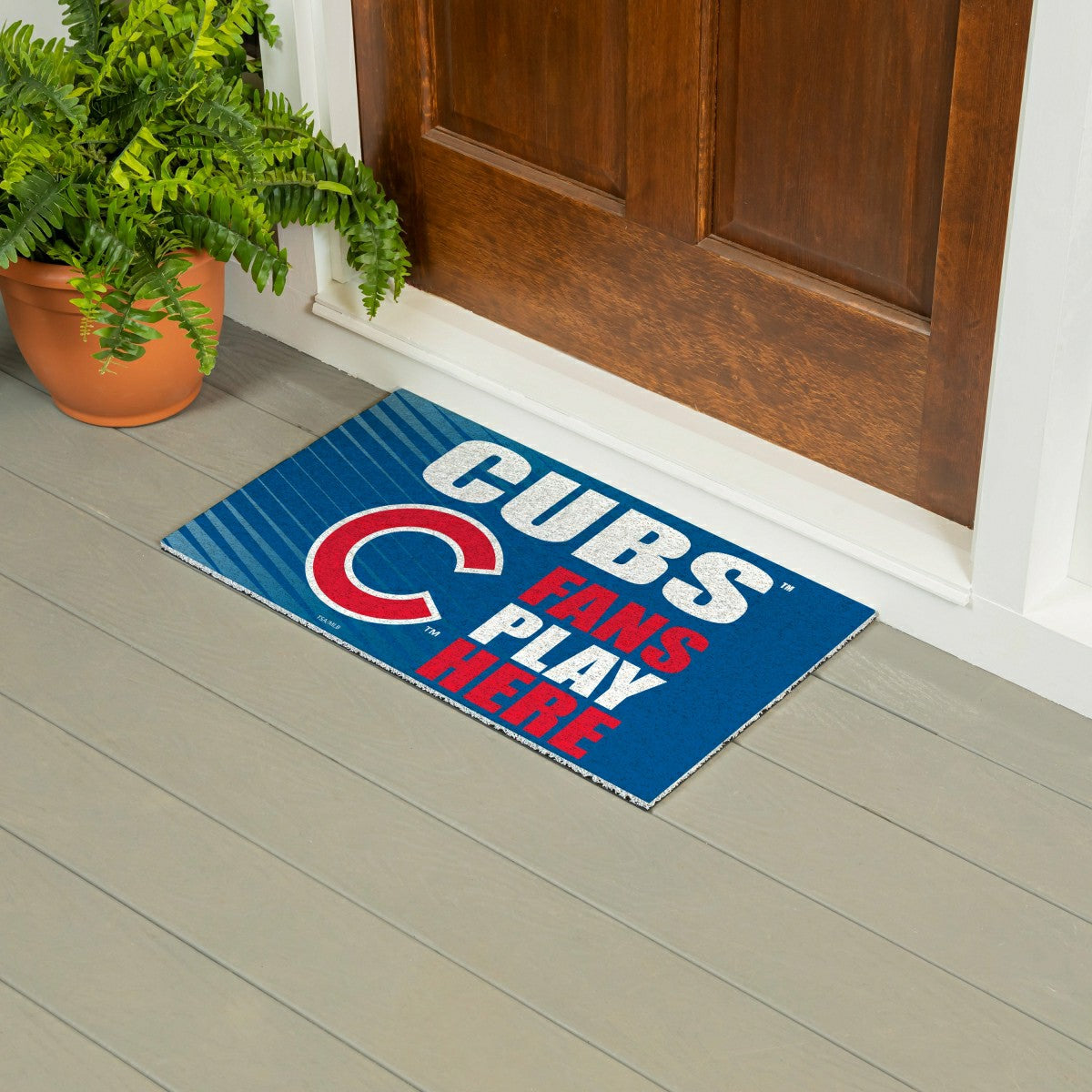 Chicago Cubs Fan Mat, 28"x16", MLB
