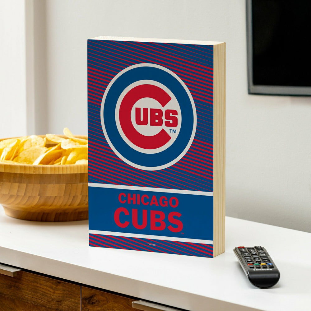 Chicago Cubs Plock, Down Home Fans, 8x12, MLB, Home