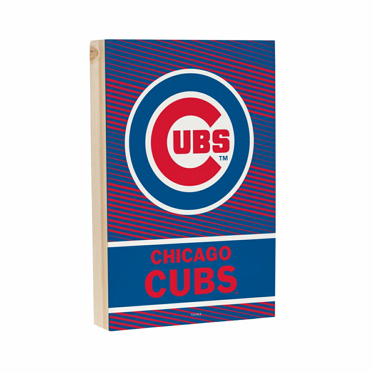 Chicago Cubs Plock, Down Home Fans, 8x12, MLB, Home