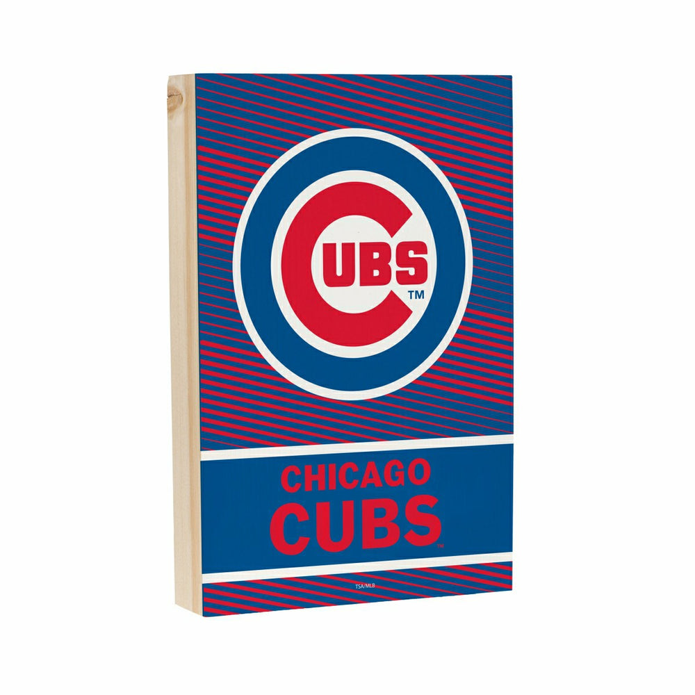 Chicago Cubs Plock, Down Home Fans, 8x12, MLB, Home