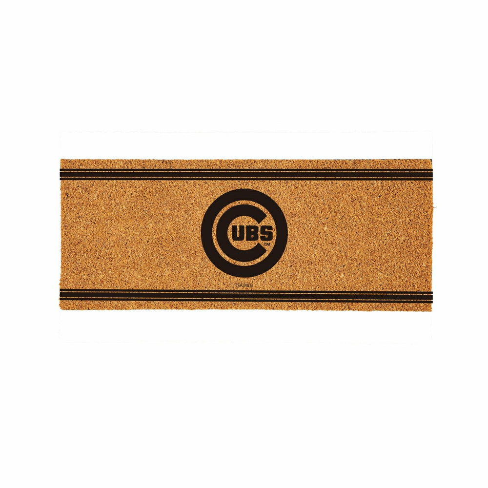 Chicago Cubs Extra Large One Color Coir Mat, 60"x24", MLB