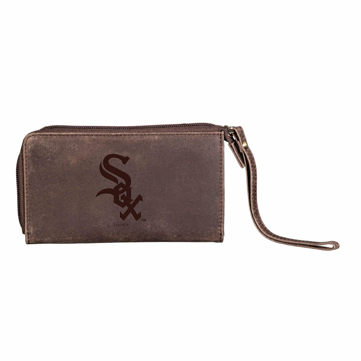 Chicago White Sox Wristlet Wallet Brown, MLB, Home