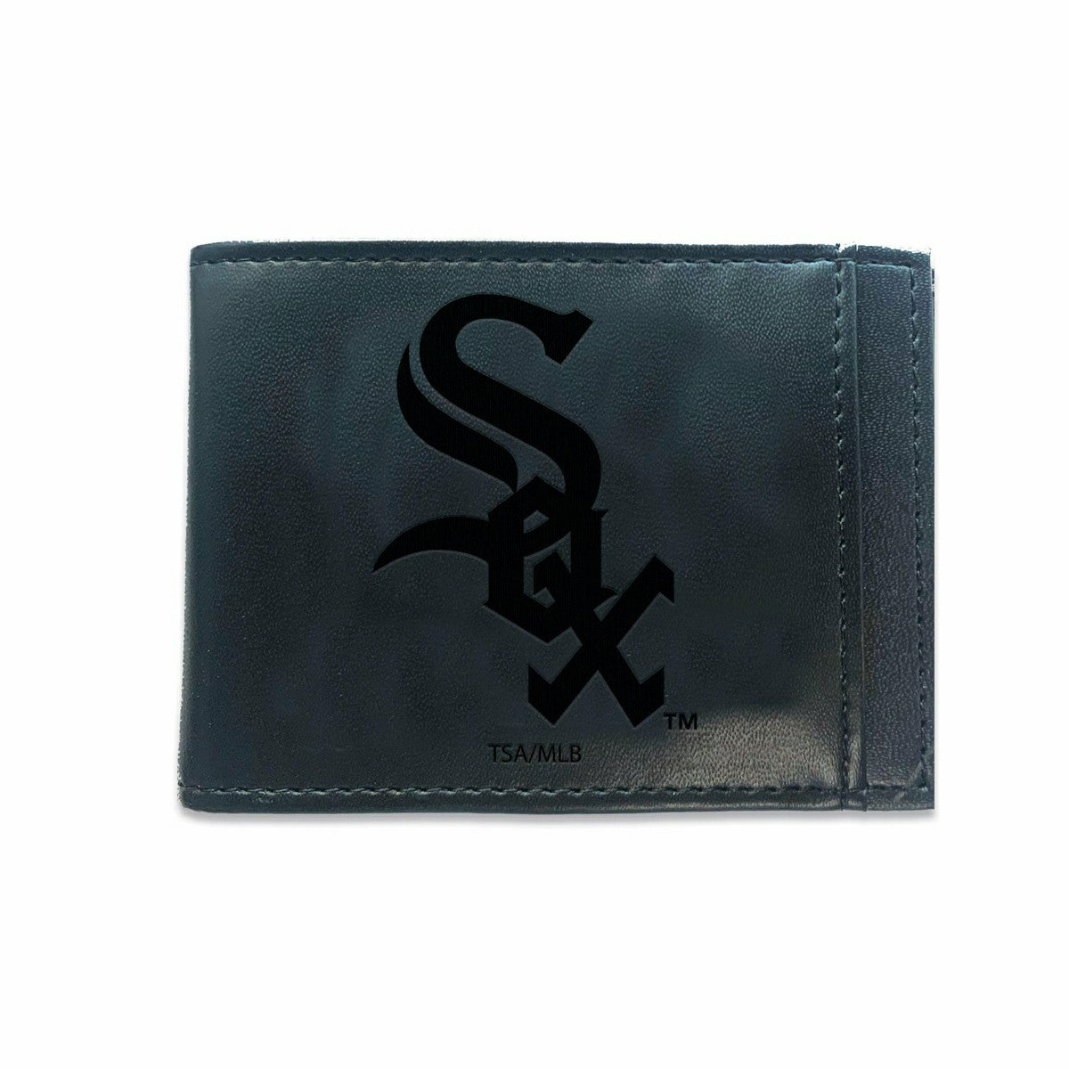 Chicago White Sox Front Pocket Wallet w/ RFID Blocking Black, MLB, Home