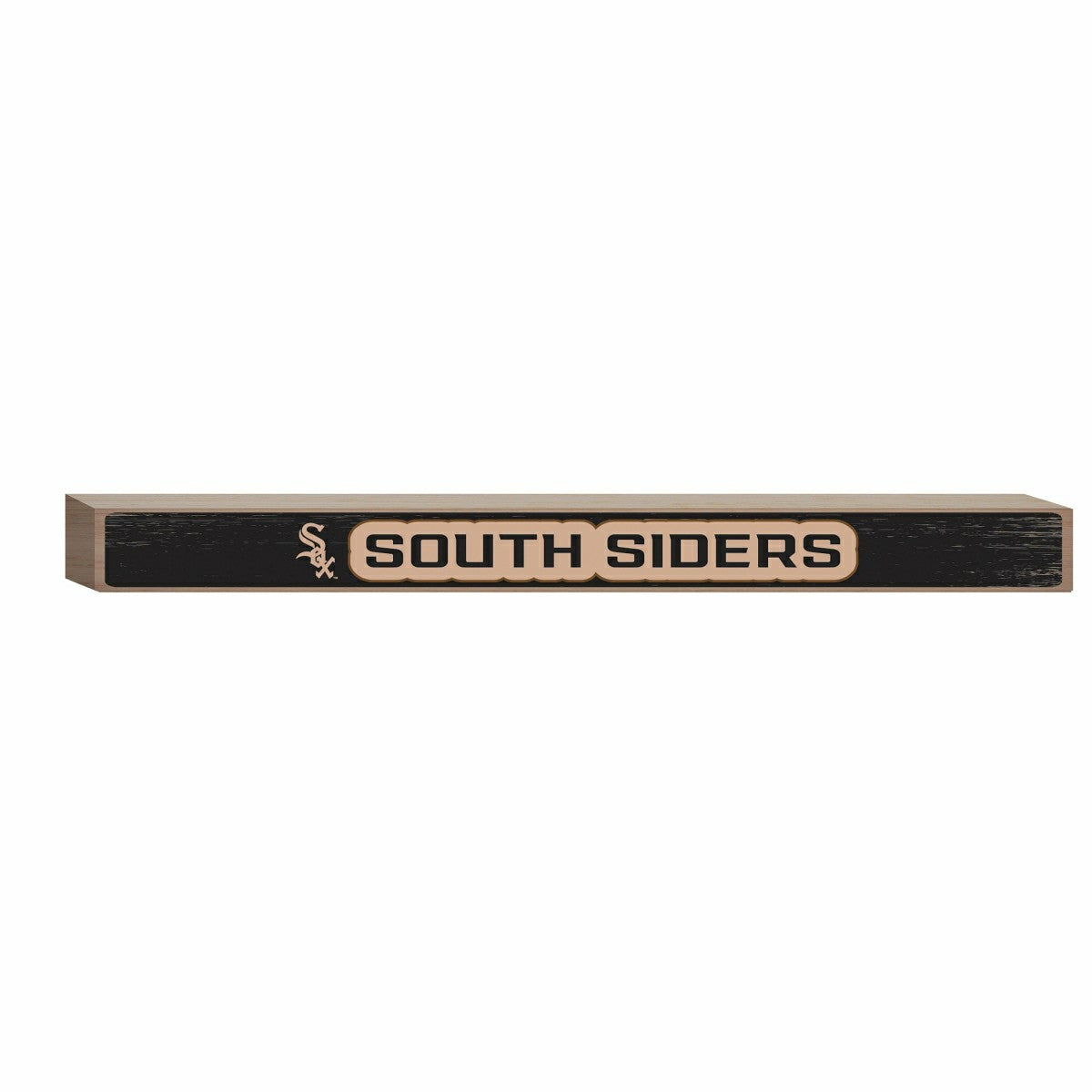 Chicago White Sox Engraved Wood Sign, 1.5" x 18", MLB, Home