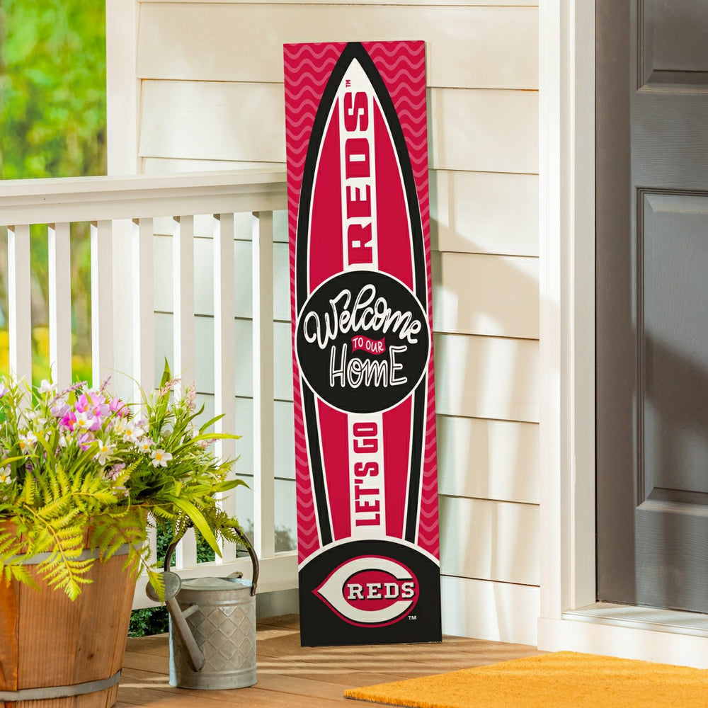 Cincinnati Reds Summer Seasonal Surfboard ECM Exclusive 47" Single Sid, MLB, Home