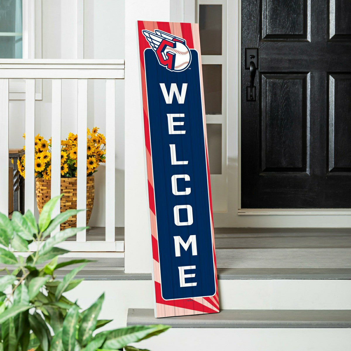 Cleveland Guardians, Summer Seasonal Leaner, 46" Single Sided, MLB, Home