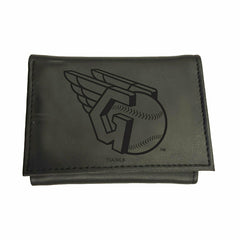 Cleveland Guardians Tri-Fold Wallet Black, MLB, Home