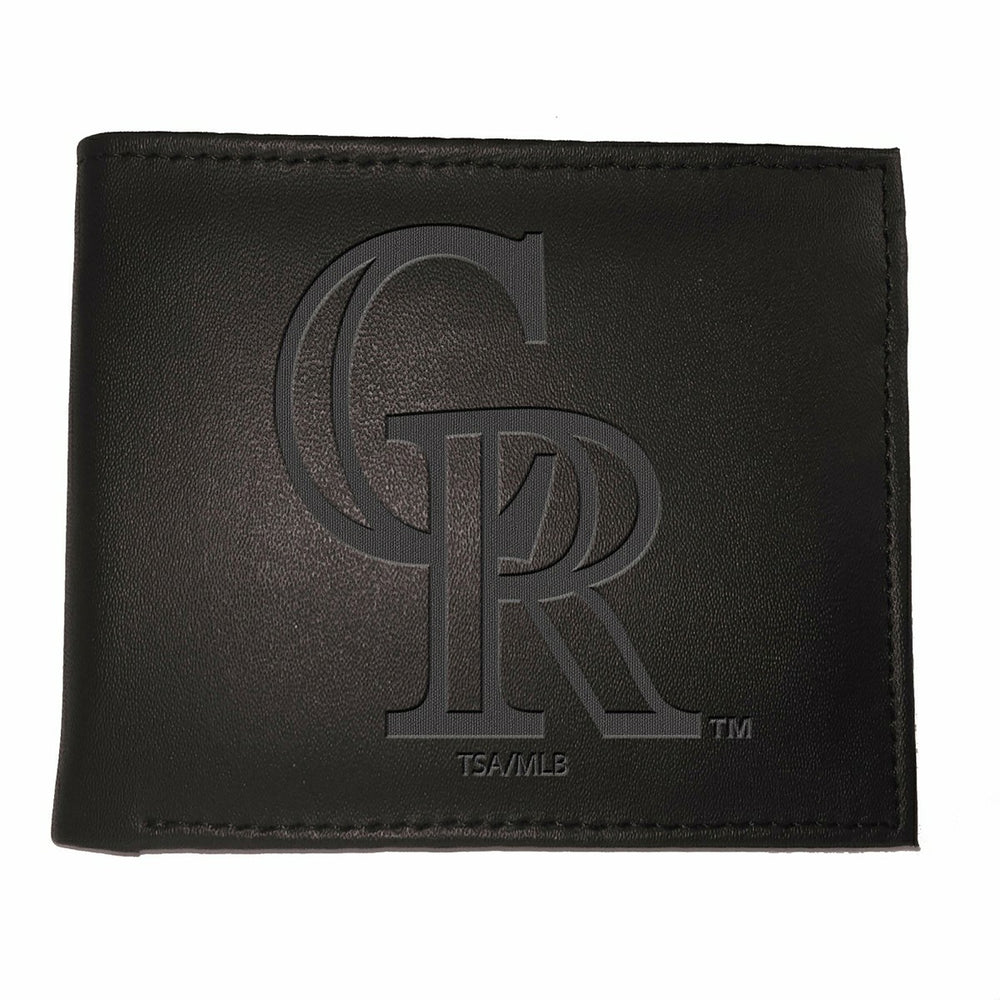 Colorado Rockies Bi-Fold Wallet Black, MLB, Home