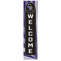 Colorado Rockies, Summer Seasonal Leaner, 46" Single Sided, MLB, Home