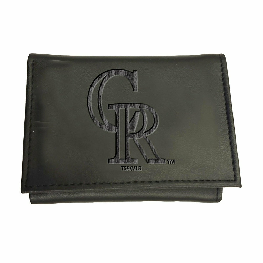 Colorado Rockies Tri-Fold Wallet Black, MLB, Home