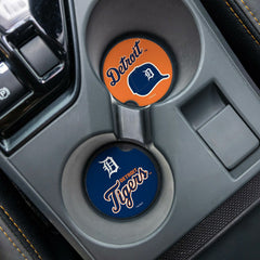 Detroit Tigers Car Coaster Set, 2pc, MLB, Home