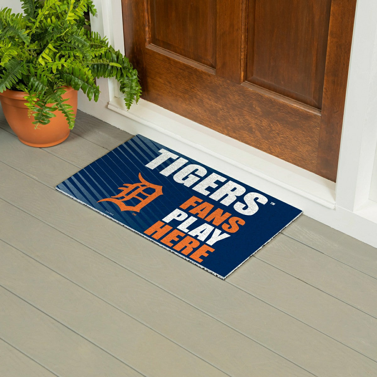 Detroit Tigers Fan Mat, 28"x16", MLB