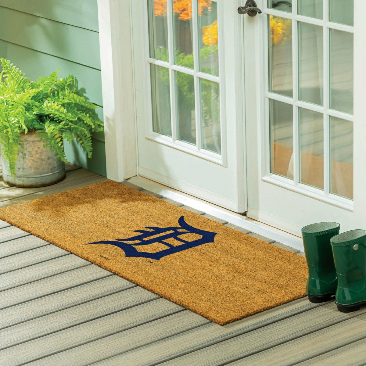 Detroit Tigers Extra Large Full Color Coir Mat, 60"x24", MLB