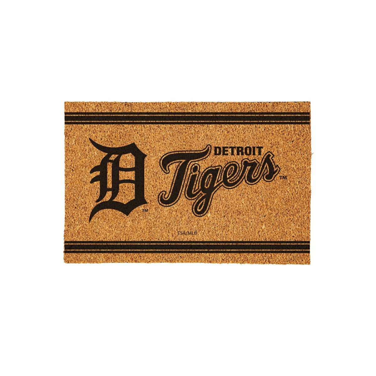 Detroit Tigers Large One Color Coir Mat, 36"x24", MLB