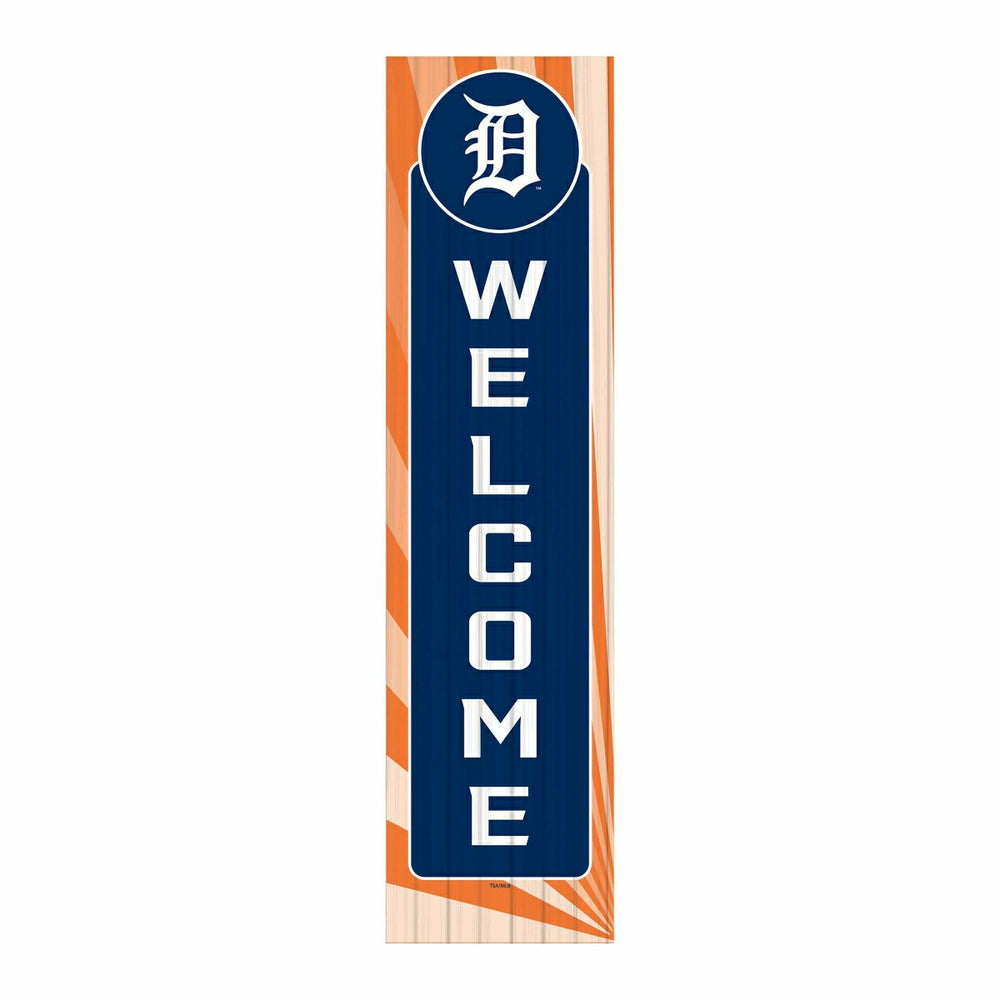 Detroit Tigers, Summer Seasonal Leaner, 46" Single Sided, MLB, Home