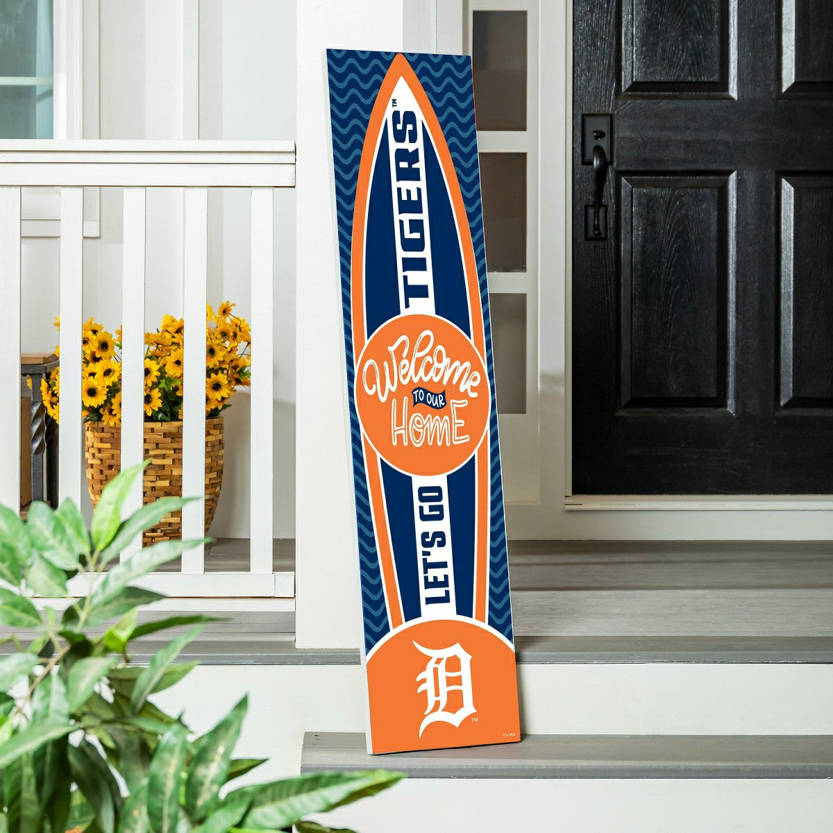 Detroit Tigers Summer Seasonal Surfboard ECM Exclusive 47" Single Side, MLB, Home