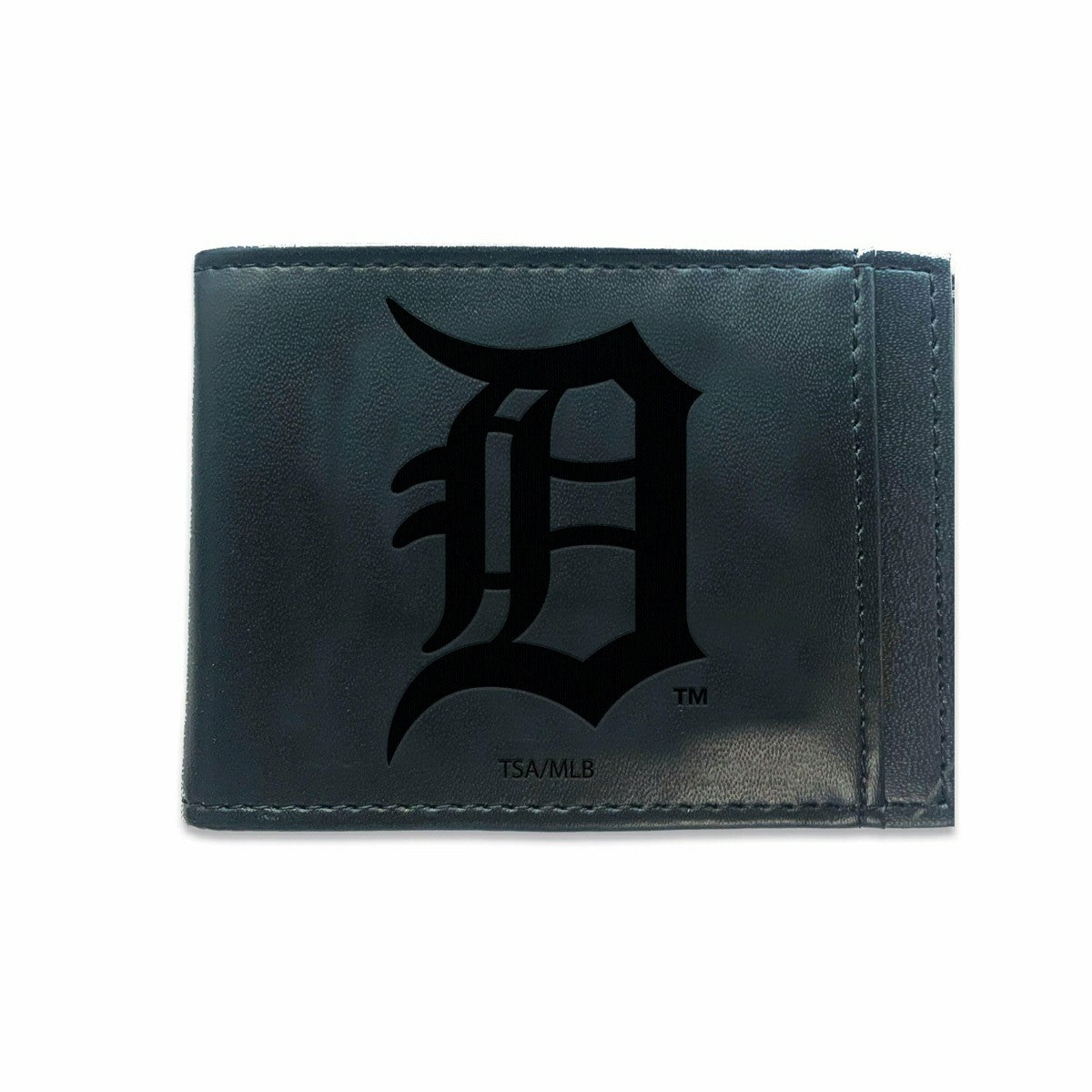 Detroit Tigers Front Pocket Wallet w/ RFID Blocking Black, MLB, Home