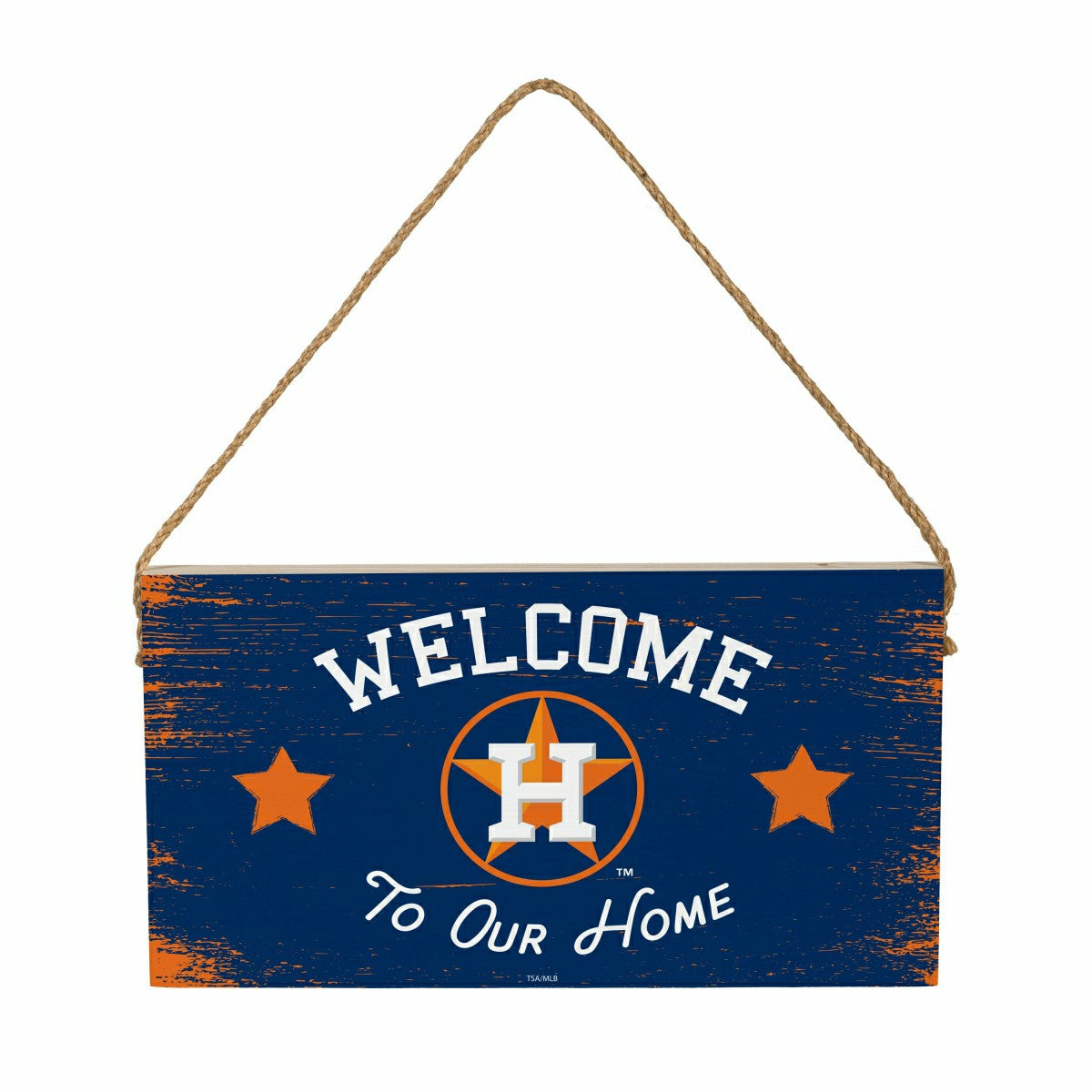 Houston Astros Wood Wall Sign, 6x11, MLB, Home