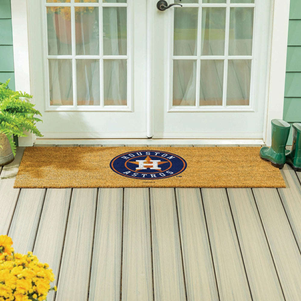 Houston Astros Extra Large Full Color Coir Mat, 60"x24", MLB