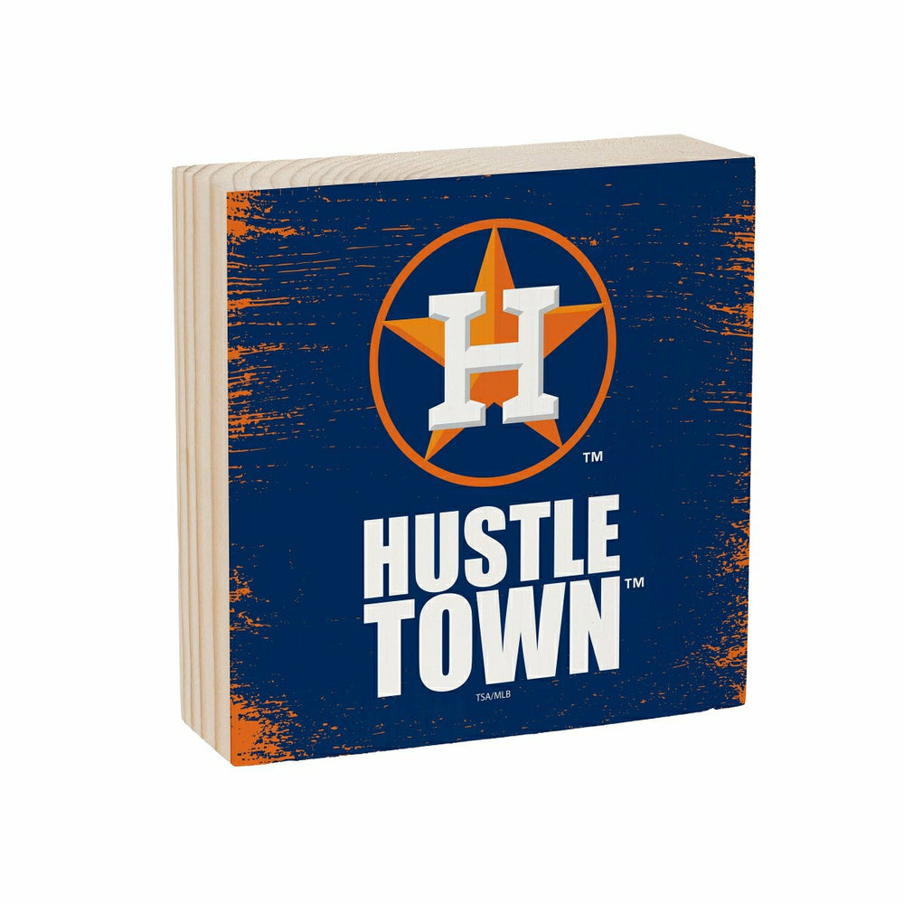 Houston Astros Plock, Down Home Fans, 6x6, MLB, Home