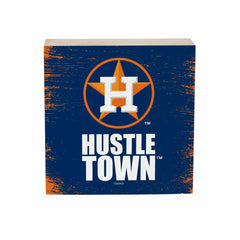 Houston Astros Plock, Down Home Fans, 6x6, MLB, Home