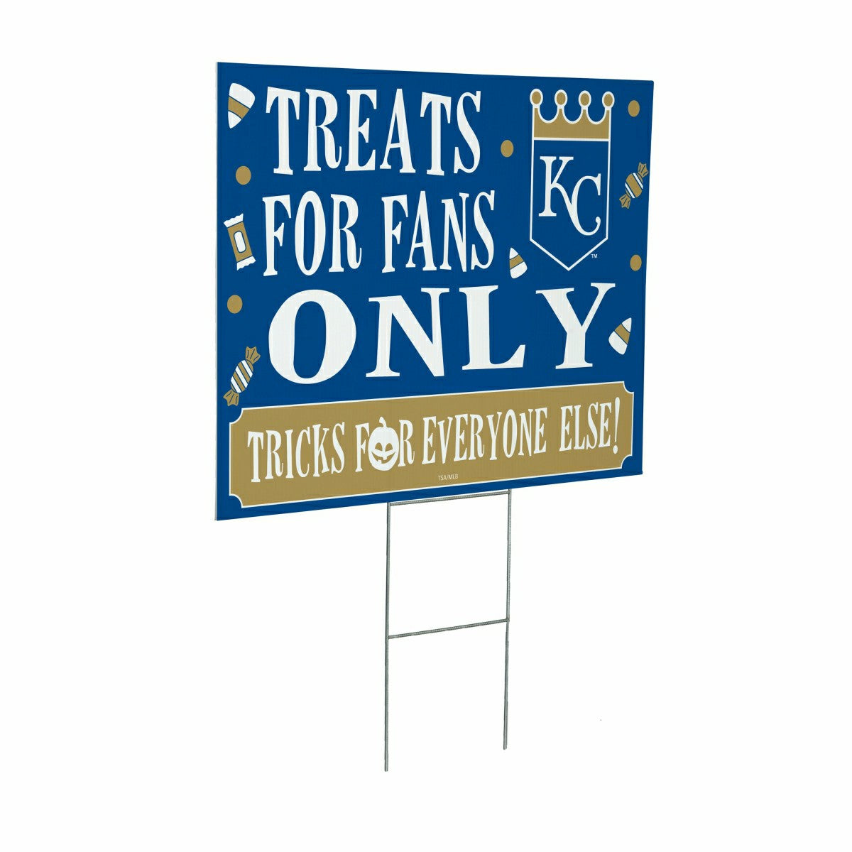 Kansas City Royals Coroplast Yard Sign, Halloween Treats for Fans, MLB, Home