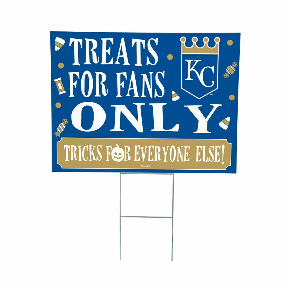 Kansas City Royals Coroplast Yard Sign, Halloween Treats for Fans, MLB, Home