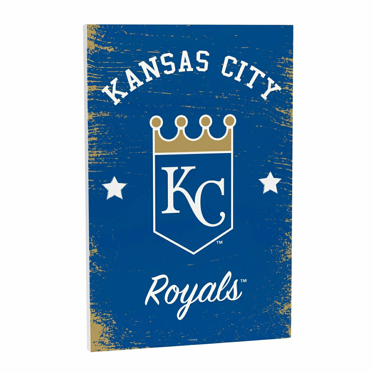 Kansas City Royals Wood Wall Sign, 16x24, MLB, Home
