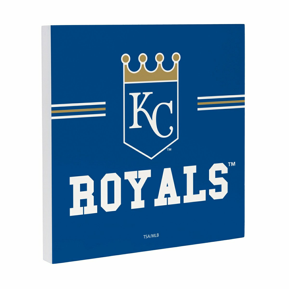 Kansas City Royals Wood Wall Sign, 12x12, MLB, Home