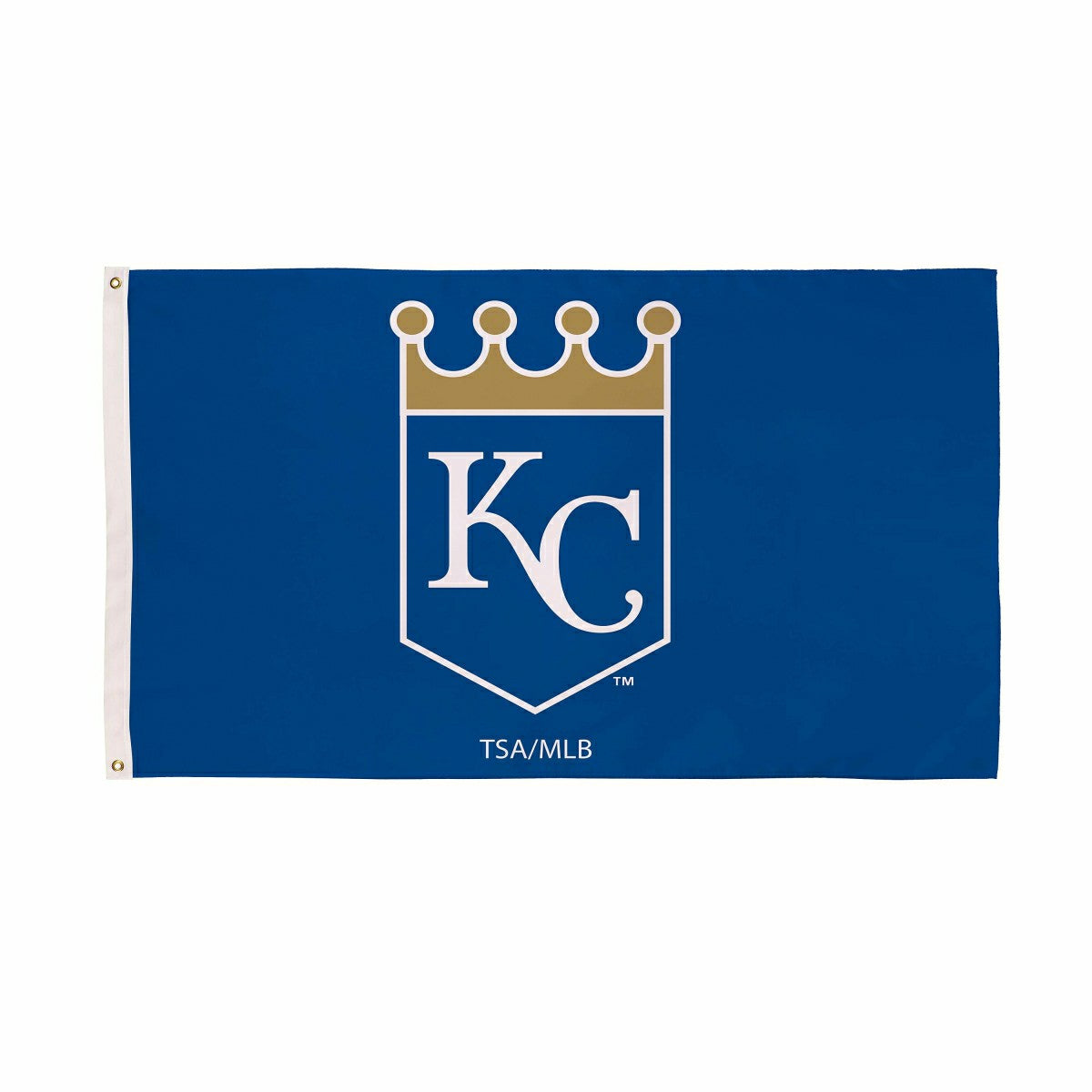 Kansas City Royals Single Sided Flag w/ 2 Grommets, 3'x5', MLB, Home